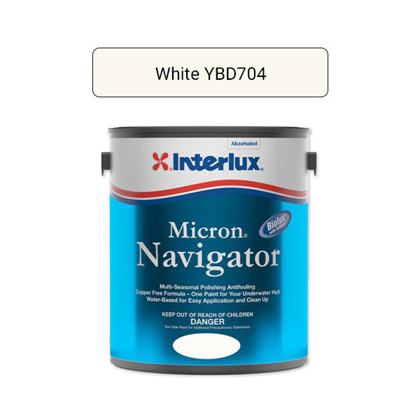 Interlux Paint, Interlux Micron Navigator w/Biolux Antifouling Bottom Paint, Quart