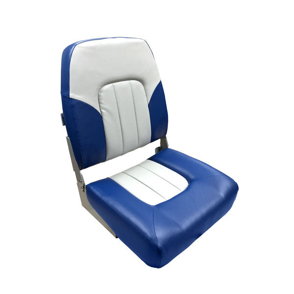 Gen3 Marine Deluxe High Back Folding Boat Seat, 6-253GB