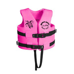 Texas Recreation, Super Soft Vinyl-Coated Small Child's Life Jacket, Pink