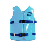Texas Recreation, Super Soft Vinyl-Coated Medium Youth Life Jacket, Blue