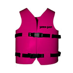 Texas Recreation, Super Soft Vinyl-Coated Medium Youth Life Jacket, Pink