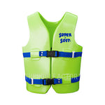 Texas Recreation, Super Soft Vinyl-Coated Medium Youth Life Jacket, Green