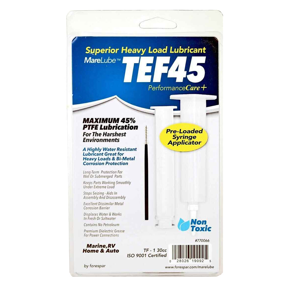 Forespar Performance Products, Forespar Marelube TEF45 30cc Syringe