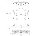 TACO Marine, TACO Low Profile Adjustable Seat Slide