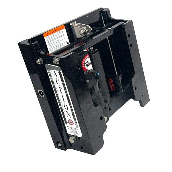 Bob's Machine Shop, Bob's Machine Action Series Jack Plate - Black Powder Coat, 6" Action series Jack Plate