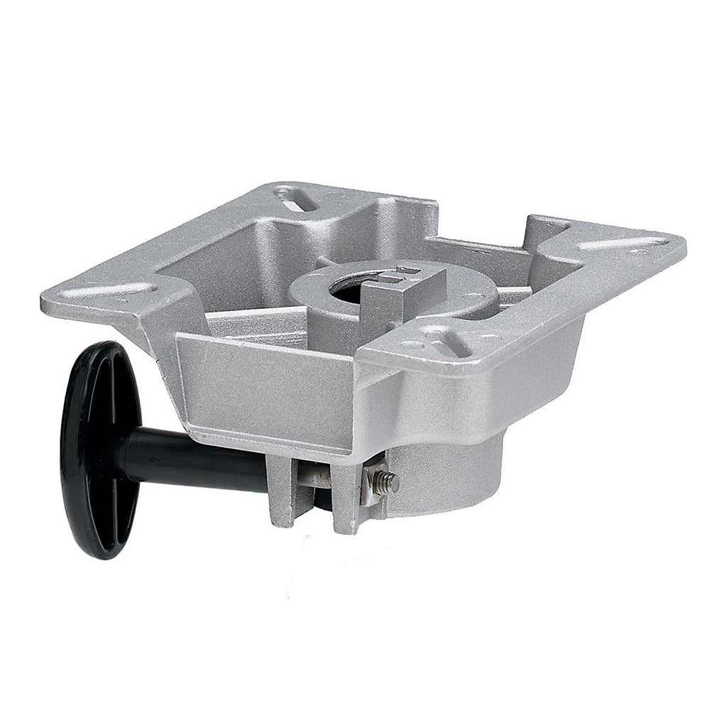 Attwood Marine, Attwood SWIVL-EZE LakeSport 2-3/8" Seat Mount w/Friction Control - Aluminum