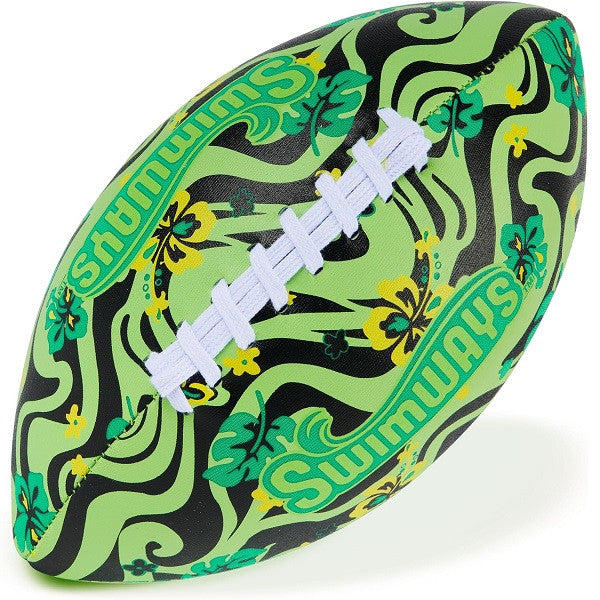 SwimWays 9.25" Hydro Waterproof Football, Green