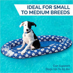 SwimWays Paddle Paws Spring Dog Pool Float, Small - Dogs 0-65lbs
