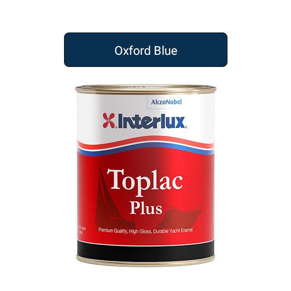 Interlux Paint, Interlux Toplac Plus Marine Paint, Oxford Blue - YLK993, Quart