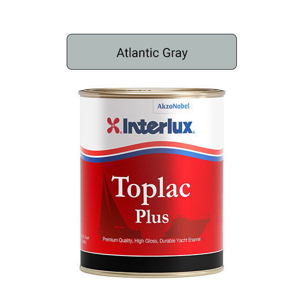 Interlux Paint, Interlux Toplac Plus Marine Paint, Atlantic Gray - YLK684, Quart