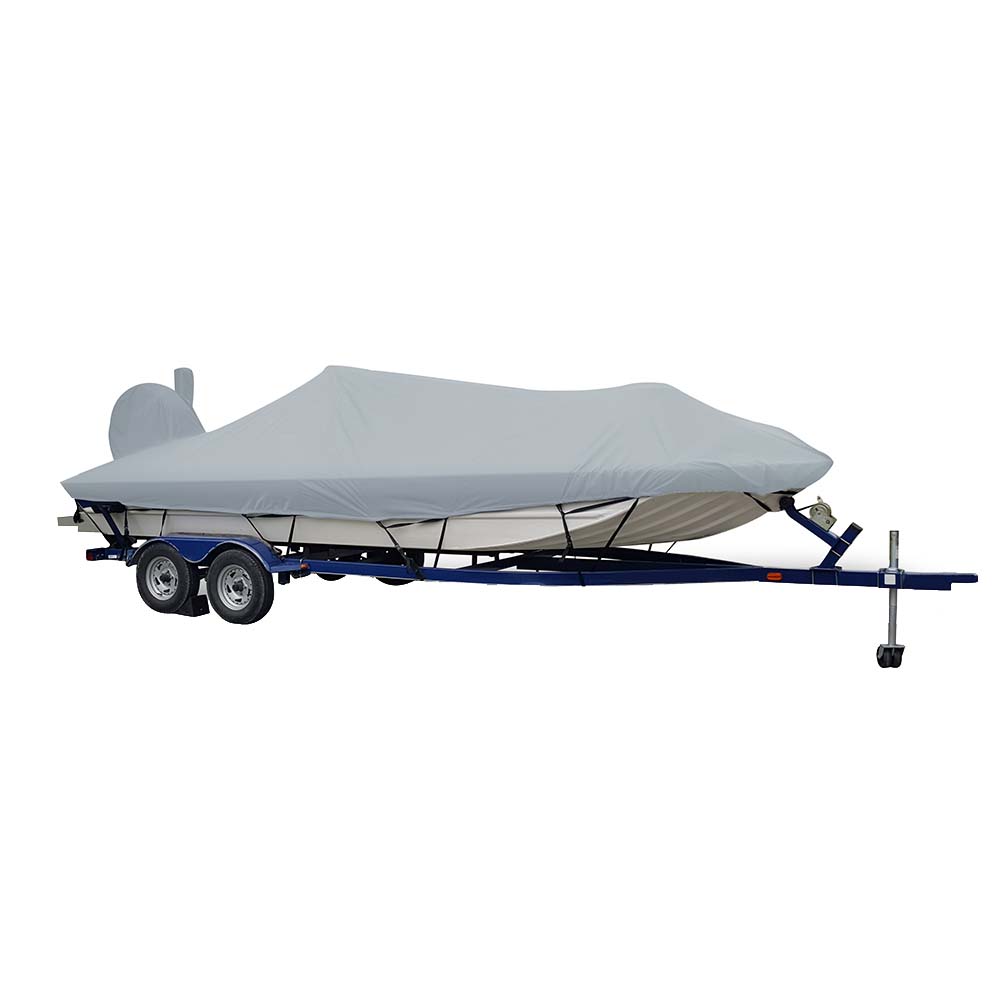 Carver by Covercraft, Carver Sun-DURA® Extra Wide Series Styled-to-Fit Boat Cover f/21.5' Aluminum Modified V Jon Boa