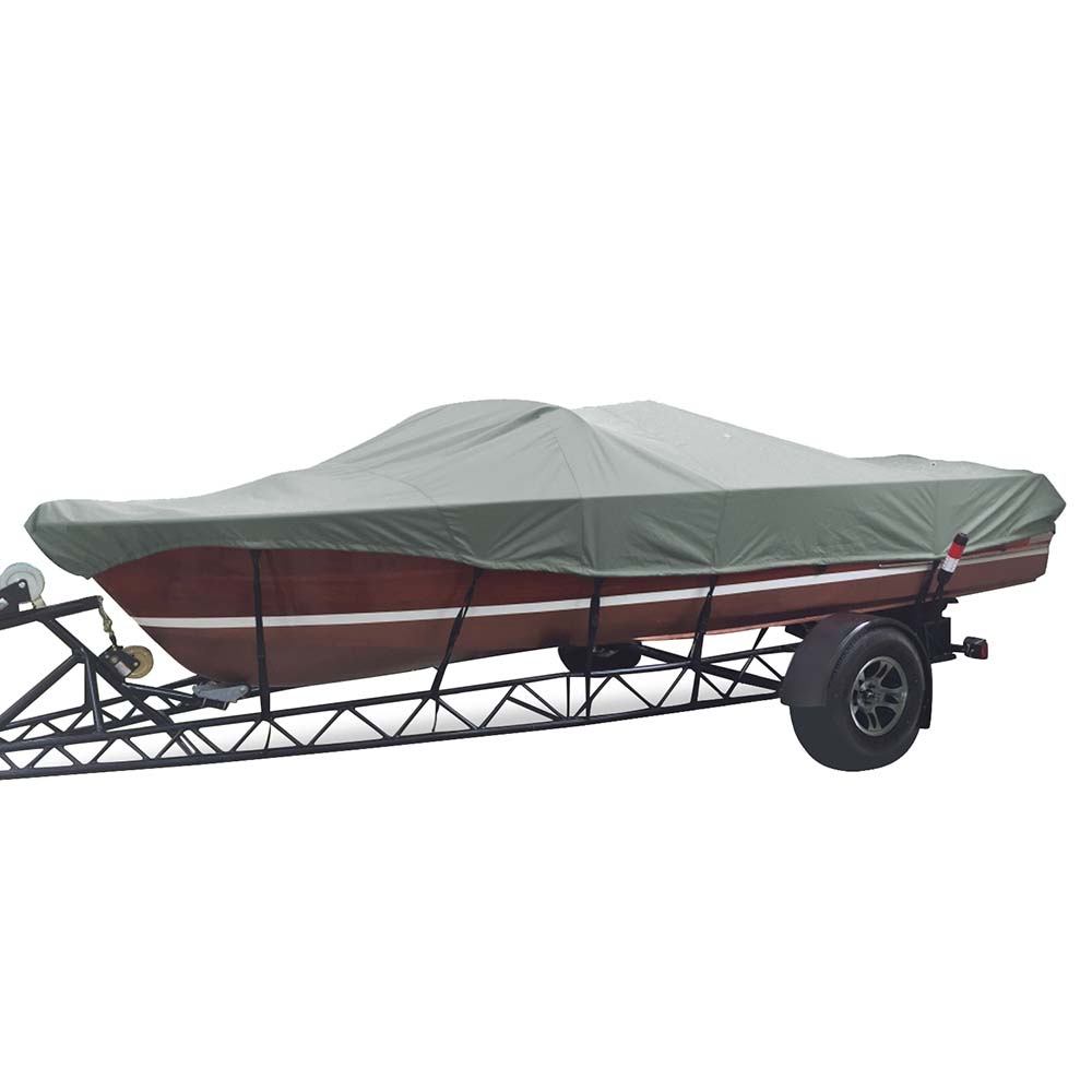 Carver by Covercraft, Carver Sun-DURA® Styled-to-Fit Boat Cover f/22.5' Tournament Ski Boats - Grey