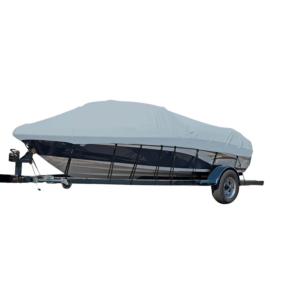 Carver by Covercraft, Carver Sun-DURA® Styled-to-Fit Boat Cover f/24.5' Sterndrive V-Hull Runabout Boats (Including E