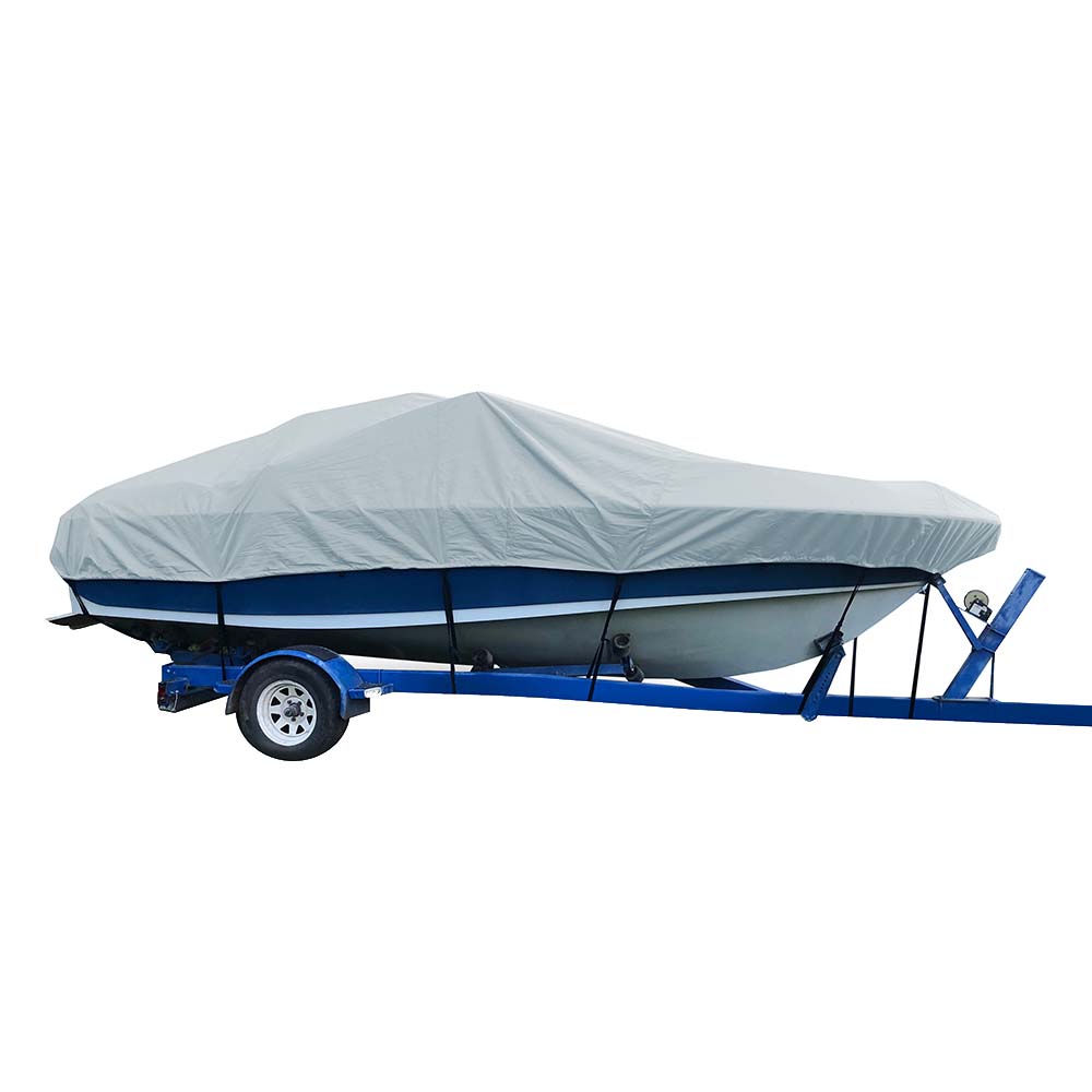 Carver by Covercraft, Carver Sun-DURA® Styled-to-Fit Boat Cover f/18.5' V-Hull Low Profile Cuddy Cabin Boats w/Windsh
