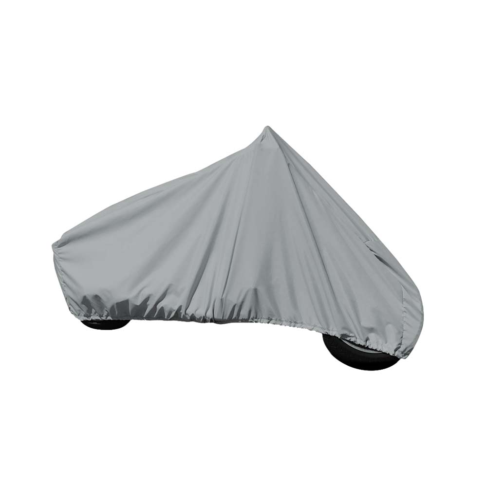 Carver by Covercraft, Carver Sun-DURA® Cover f/Full Dress Touring Motorcycle w/Up to 15" Windshield - Grey