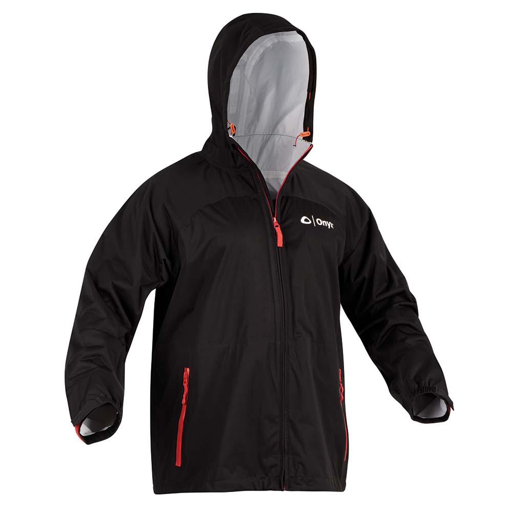 Onyx Outdoor, Onyx HydroMax Rain Jacket - X-Large - Black