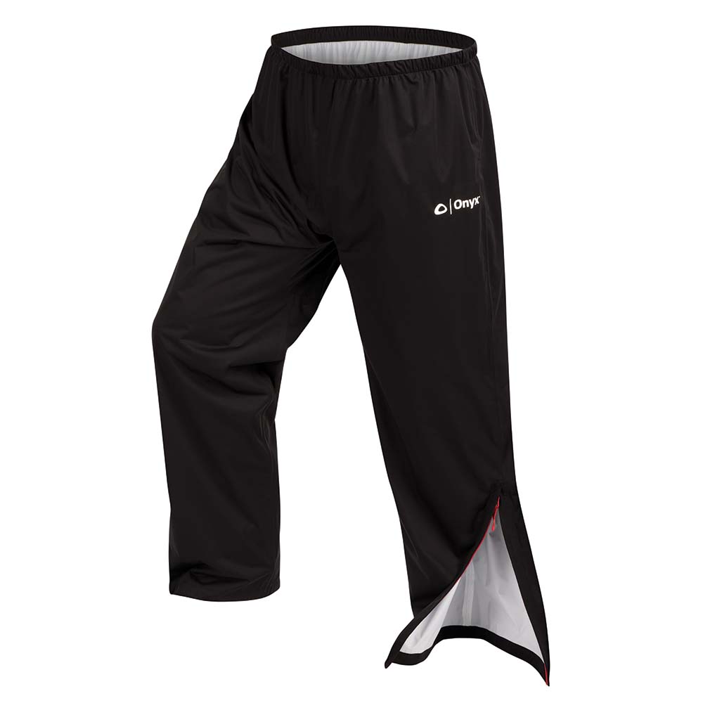 Onyx Outdoor, Onyx HydroMax Rain Pants - X-Large - Black