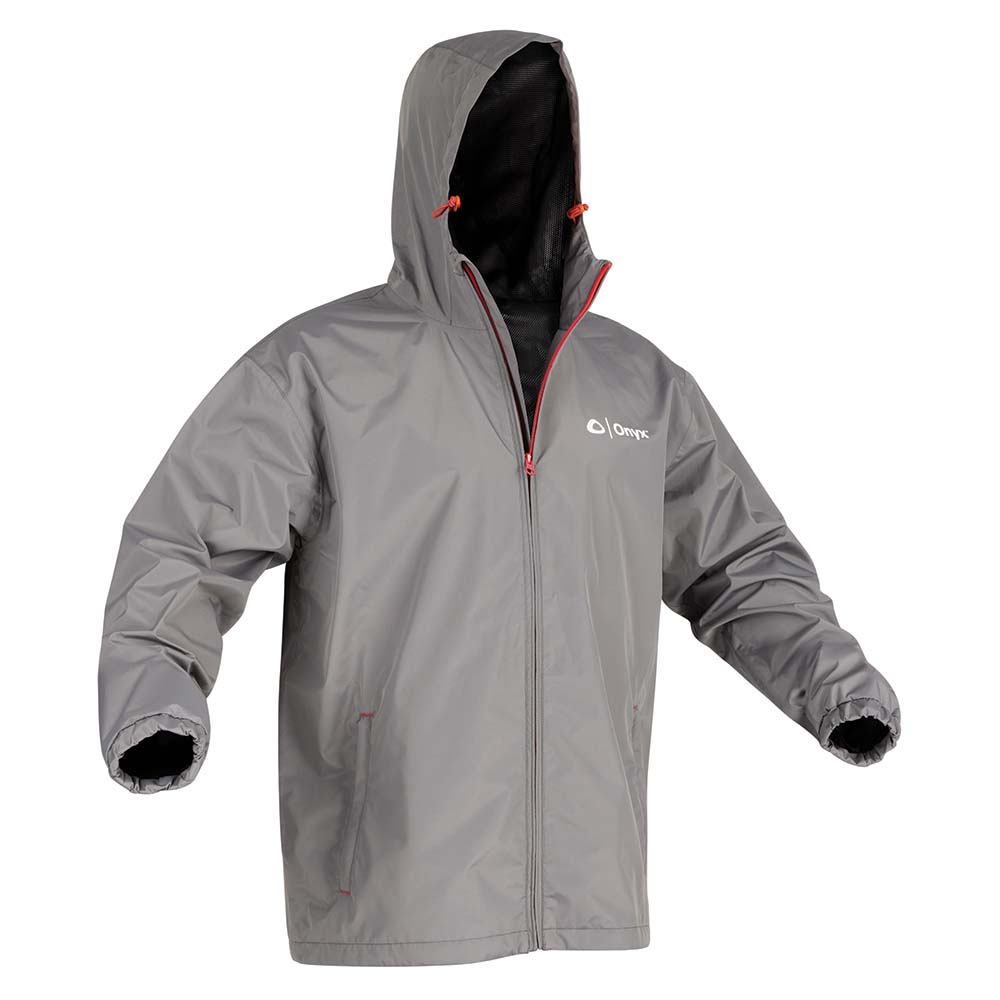Onyx Outdoor, Onyx Essential Rain Jacket - X-Large - Grey