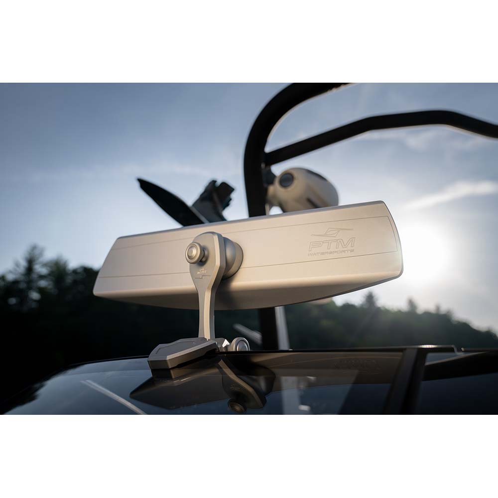 PTM Watersports VR-140 Elite Mirror & Cover Combo - Silver