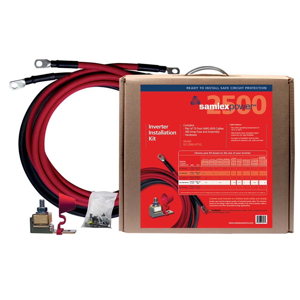 Samlex America, Samlex 2500W Inverter Install Kit