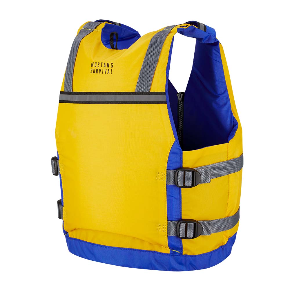 Mustang Survival, Mustang Youth Reflex Foam Vest - Yellow/Royal Blue