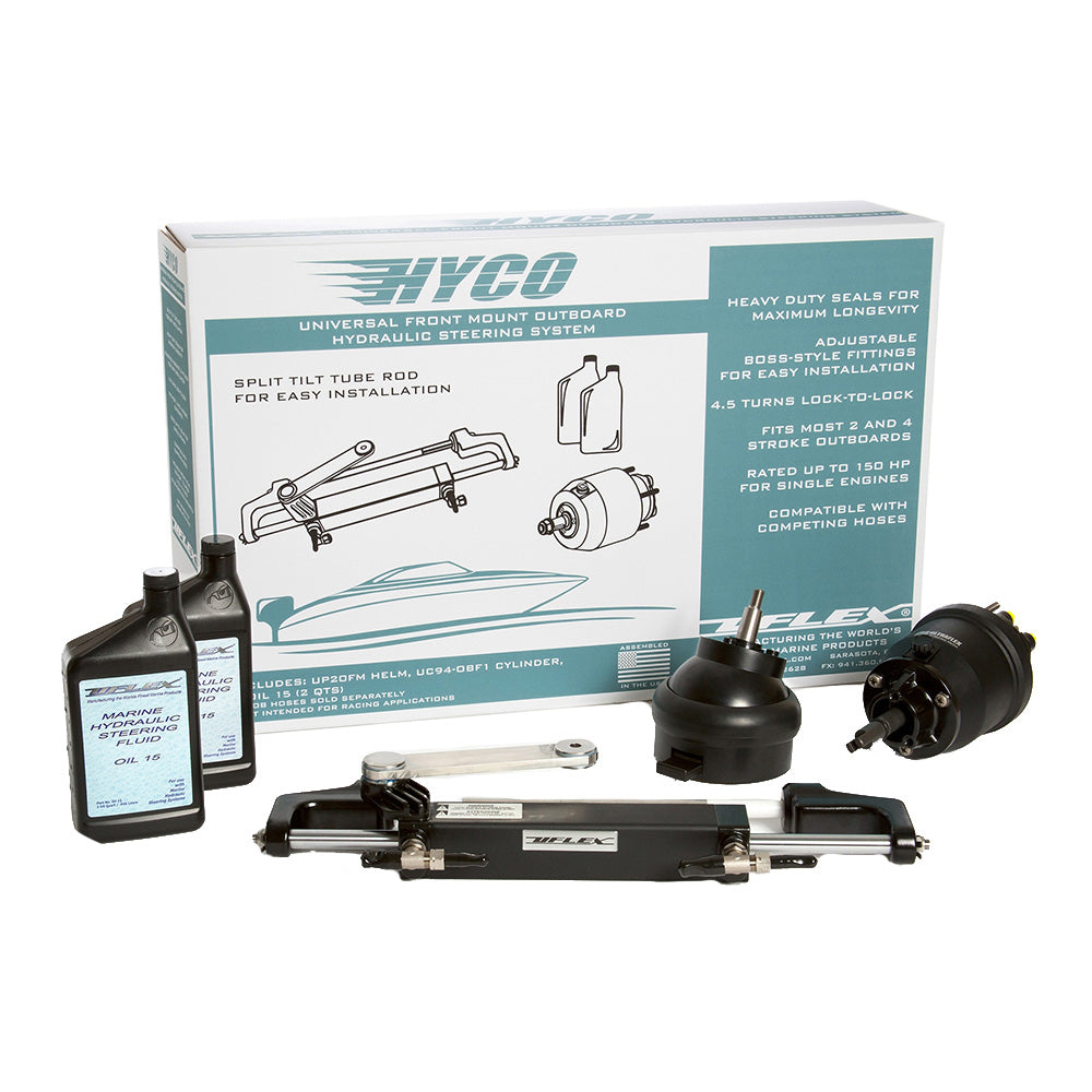 Uflex USA, Uflex HYCO 1.1T Front Mount OB Tilt Steering up to 150HP