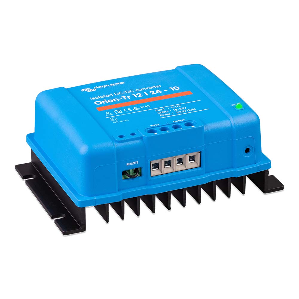 Victron Energy, Victron Orion-TR DC-DC Converter - 12 VDC TO 24 VDC - 10A Isolated