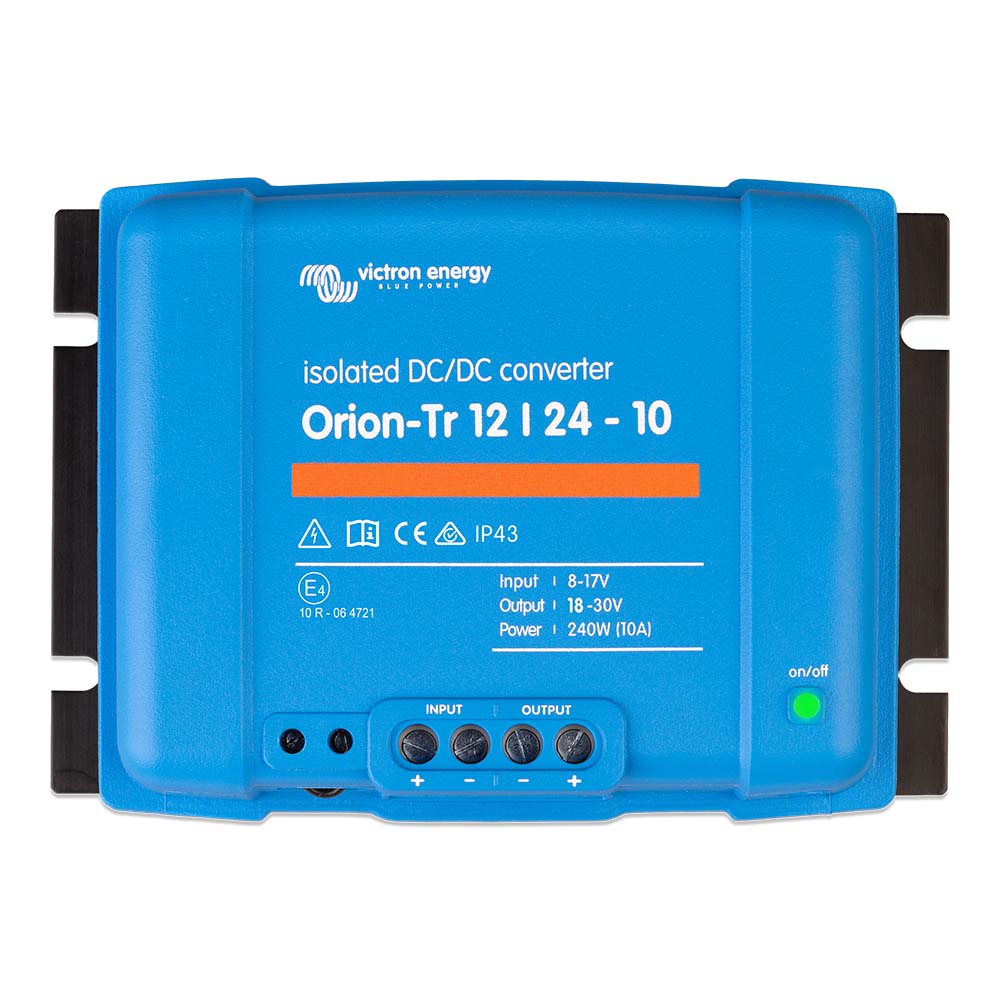 Victron Energy, Victron Orion-TR DC-DC Converter - 12 VDC TO 24 VDC - 10A Isolated