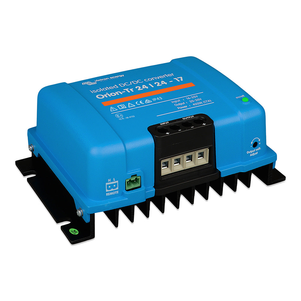 Victron Energy, Victron Orion-TR Isolated DC-DC Converter - 24 VDC to 24 VDC - 400W - 17AMP