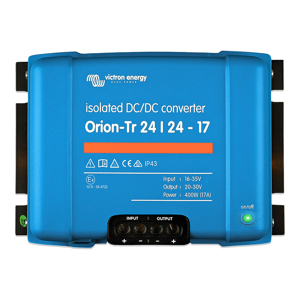 Victron Energy, Victron Orion-TR Isolated DC-DC Converter - 24 VDC to 24 VDC - 400W - 17AMP