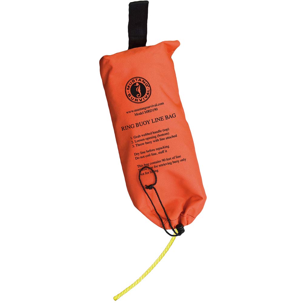 Mustang Survival, Mustang Ring Buoy Throw Bag - 90' Rope