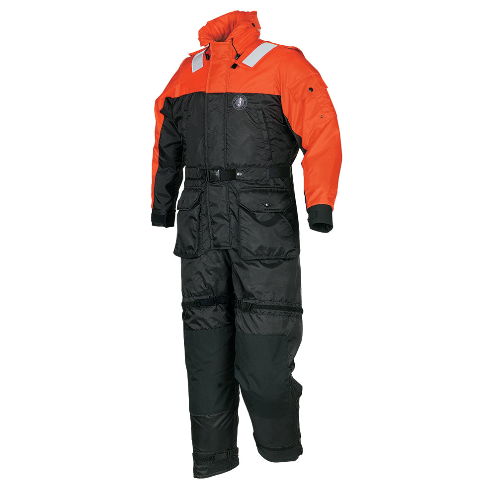 Mustang Survival, Mustang Deluxe Anti-Exposure Coverall & Work Suit - Orange/Black - XXXL
