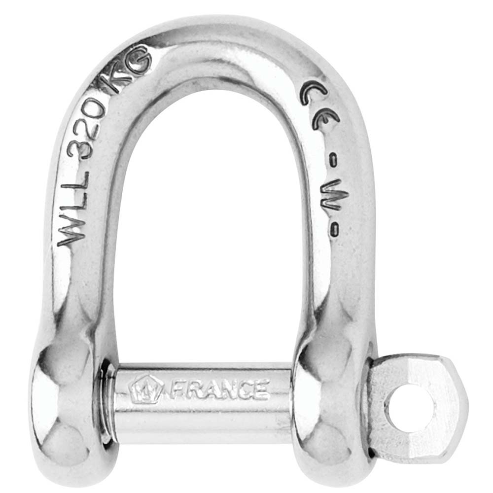 Wichard Marine, Wichard Self-Locking D Shackle - Diameter 8mm - 5/16"