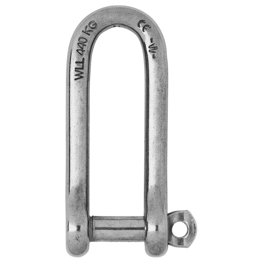 Wichard Marine, Wichard Captive Pin Long D Shackle - Diameter 6mm - 1/4"