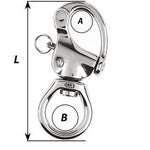 Wichard Marine, Wichard HR Snap Shackle - Large Bail - Length 140mm