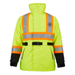 Mustang Survival, Mustang Classic Flotation Coat - Fluorescent Yellow/Green/Black - XL