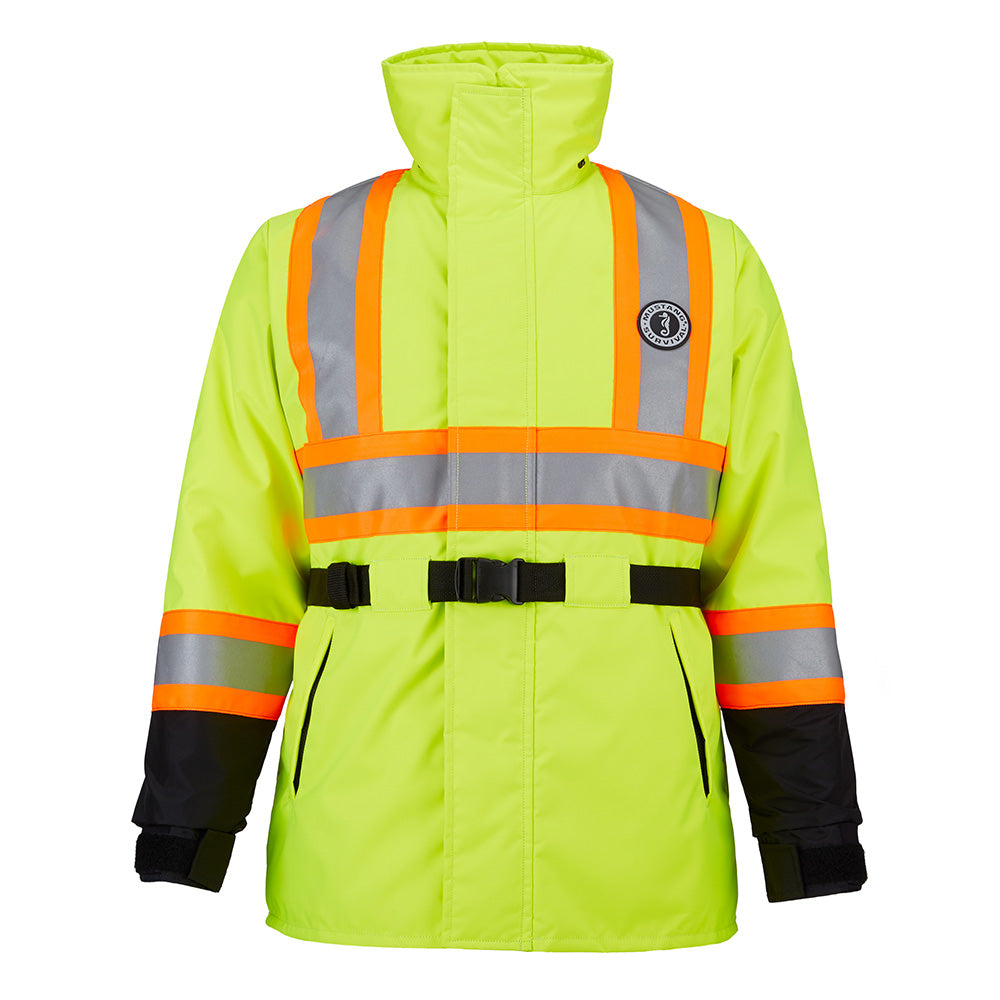 Mustang Survival, Mustang Classic Flotation Coat - Fluorescent Yellow/Green/Black - XXXL