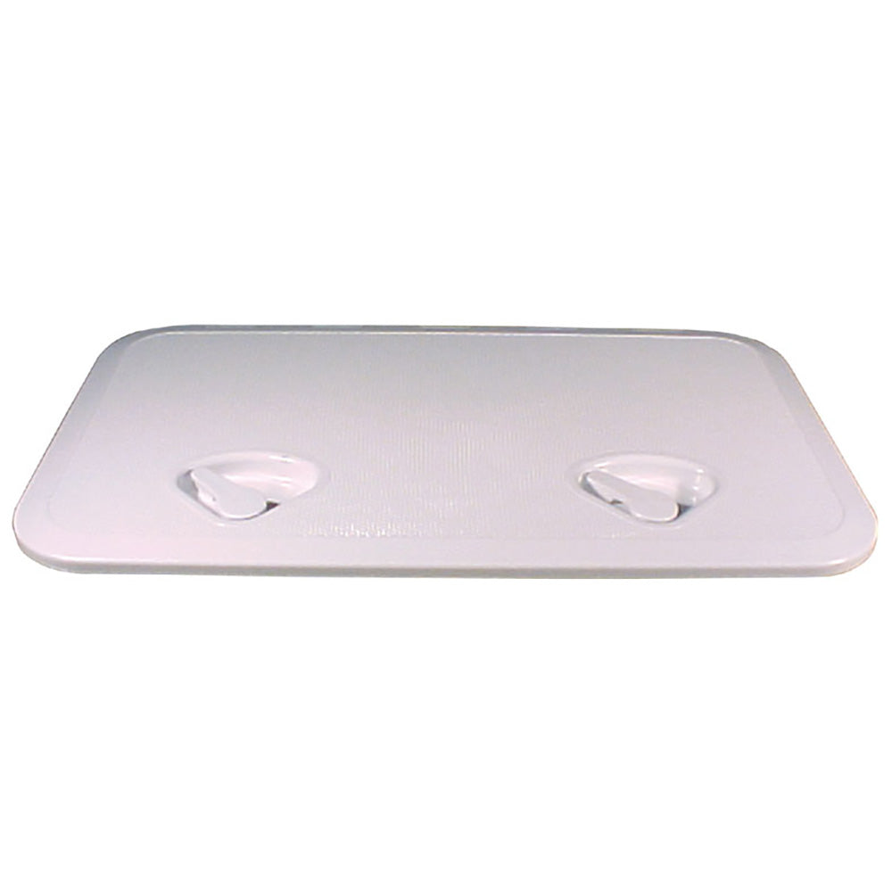 Beckson Marine, Beckson 14" x 24" Flush Hatch White - ASA Material - Acrylonitrile Styrene Acrylate