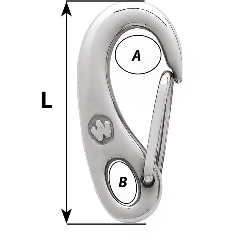 Wichard Marine, Wichard Safety Snap Hook - 50mm