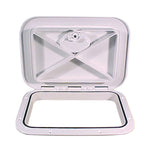 Beckson Marine, Beckson 11" x 15" Flush Hatch White - ASA Material - Acrylonitrile Styrene Acrylate