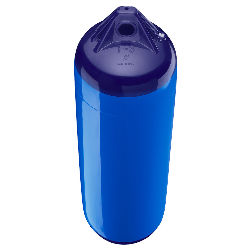 Polyform U.S., Polyform F-3 Twin Eye Fender 8.2" x 30" - Blue