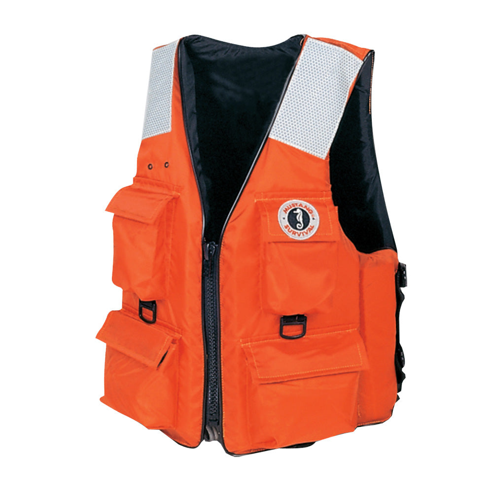 Mustang Survival, Mustang 4-Pocket Flotation Vest - Orange - XL