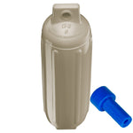 Polyform U.S., Polyform G-2 Twin Eye Fender 4.5" x 15.5" - Sand w/Adapter