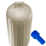 Polyform U.S., Polyform G-6 Twin Eye Fender 11" x 30" - Sand w/Adapter