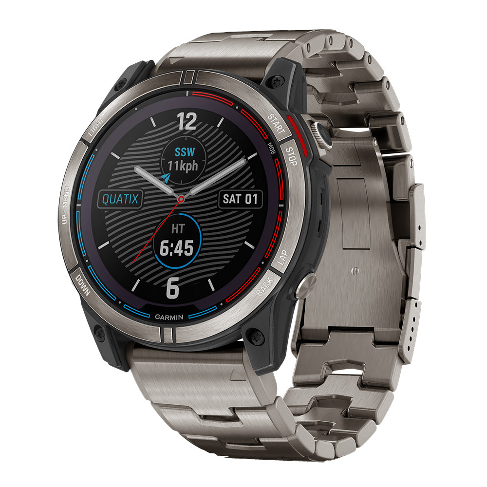 Garmin quatix® 7 - Solar Edition Marine GPS Smartwatch w/Solar Charging