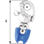 Wichard Marine, Wichard HR Snap Shackle w/Thimble Eye - Length 3-3/4"