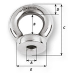 Wichard Marine, Wichard 1/2 Eye Nut - 1-1/16" Diameter