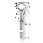 Wichard Marine, Wichard Eye Bolt - Diameter 15/32" - Length 1-9/16"
