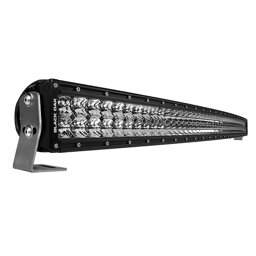 Black Oak LED, Black Oak Pro Series 3.0 Curved Double Row 40" LED Light Bar - Combo Optics - Black Housing