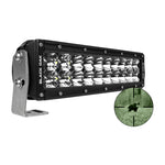 Black Oak LED, Black Oak Pro Series Double Row Combo Infrared 10" 940nm Light Bar - Black